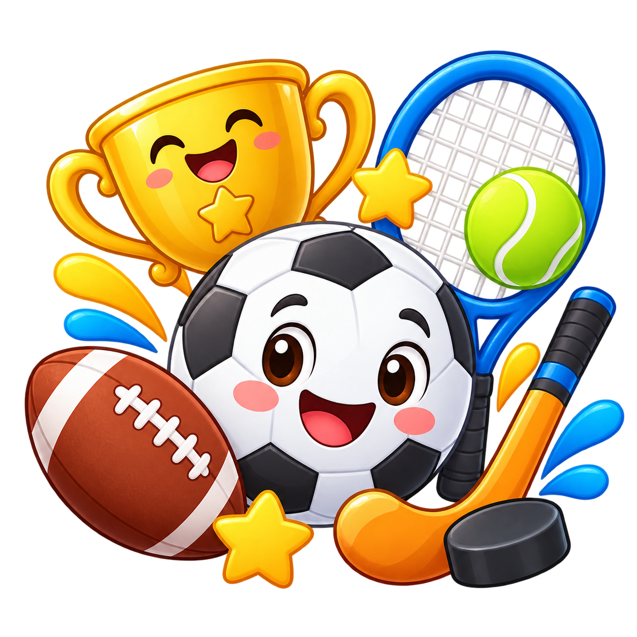 Sport kleurplaten